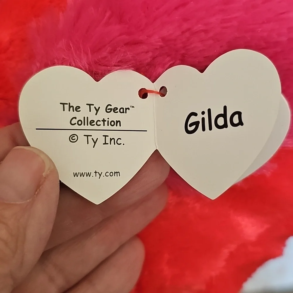 TY Fashion Gilda the Pink Flamingo Purse - Picture 4 of 5